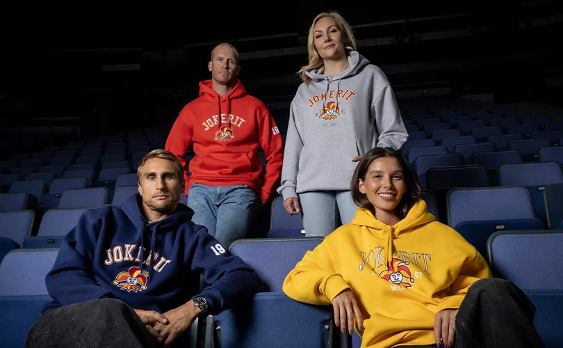 Jokerit vaatteet aikuisille