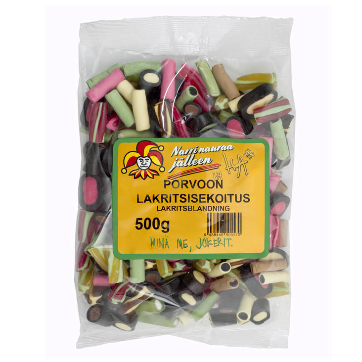 Narri nauraa jälleen lakusekoitus 500g - Fanituotteet - 6438448005570 - 1