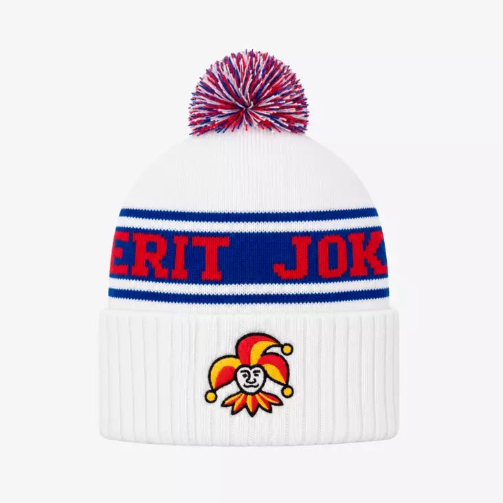 Jokerit tupsupipo valkoinen - Beanies and caps - 6430047616980 - 1