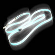 PAIKKA Glow talutin aqua 2x180cm - Lemmikit - 1036002 - 2