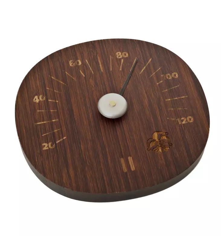 Rento Saunan lämpömittari bambu - Sauna - 6410416388953 - 1