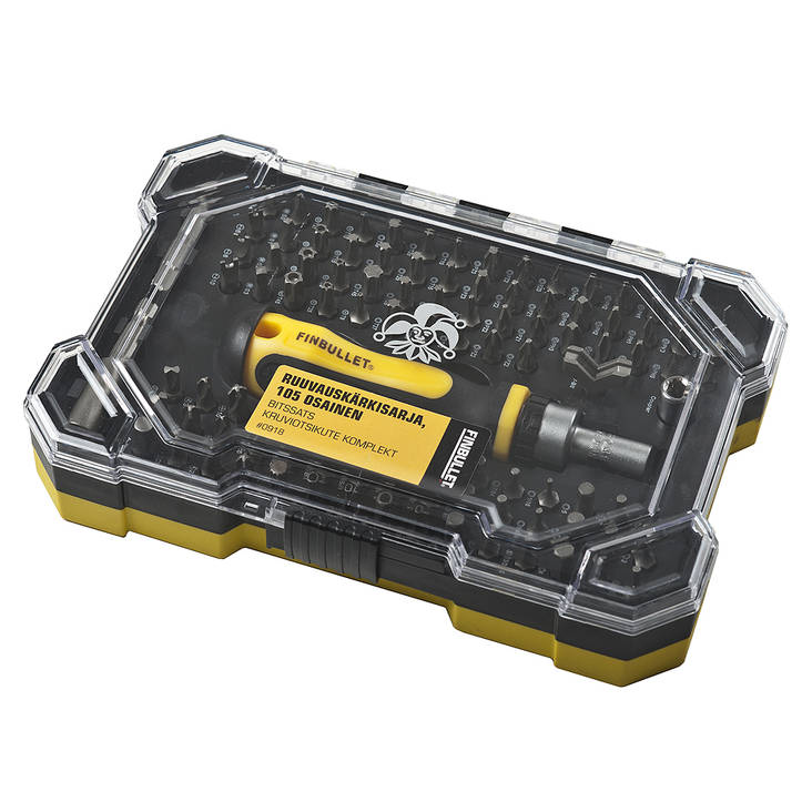 Ruuvauskärkisarja 105 osaa - Fan products - 6438152009185 - 1