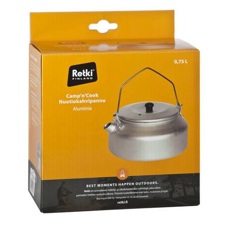 Camp`Cook-kahvipannu, 0,75l - Retkeily ja vapaa-aika - 6418536001677 - 5