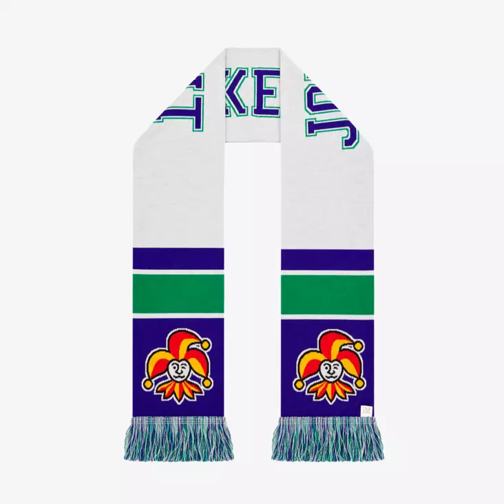 Jokerit huivi- retro valkoinen - Kaulahuivit - 6430047617048 - 1