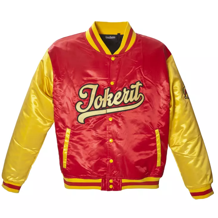 Jokerit Classic - satiinitakki, punakelt - Takit ja liivit - satintakpunke - 3