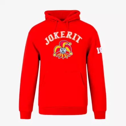 Jokerit1967 huppari-punainen - Colleget ja hupparit - 6438485085504P - 1