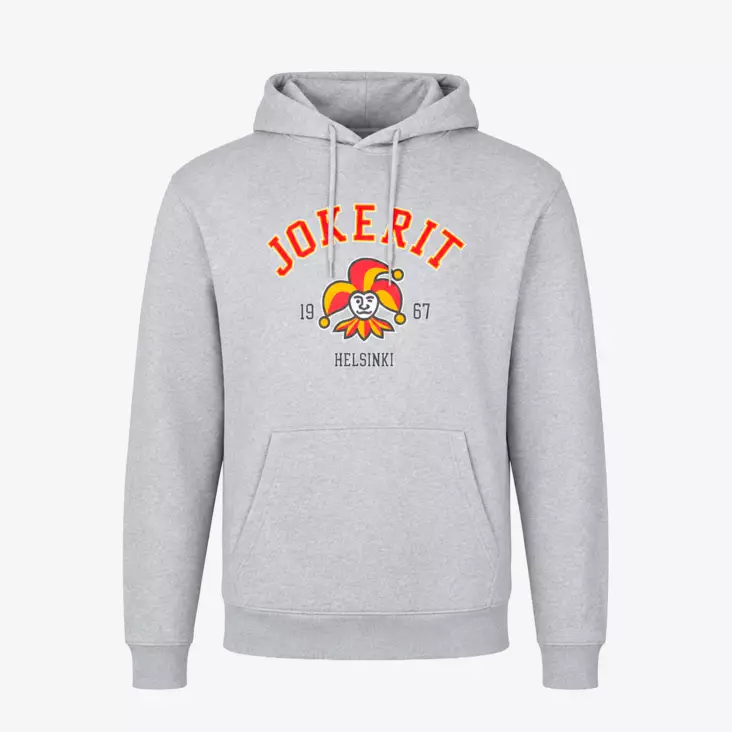 Jokerit huppari-harmaa - Colleget ja hupparit - 6438485085382P - 1